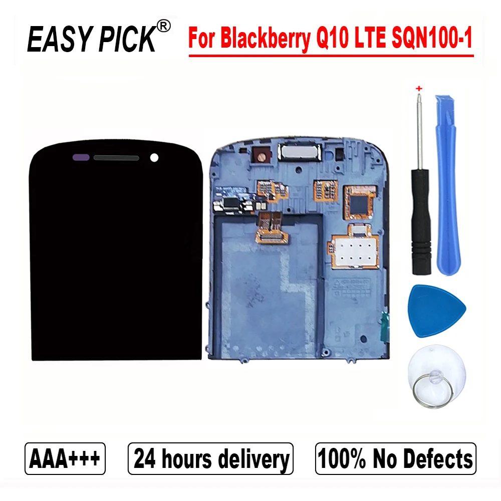 Для Blackberry Q10 LTE SQN100 1 2 3 4 5 ЖК дисплей Дисплей кодирующий преобразователь