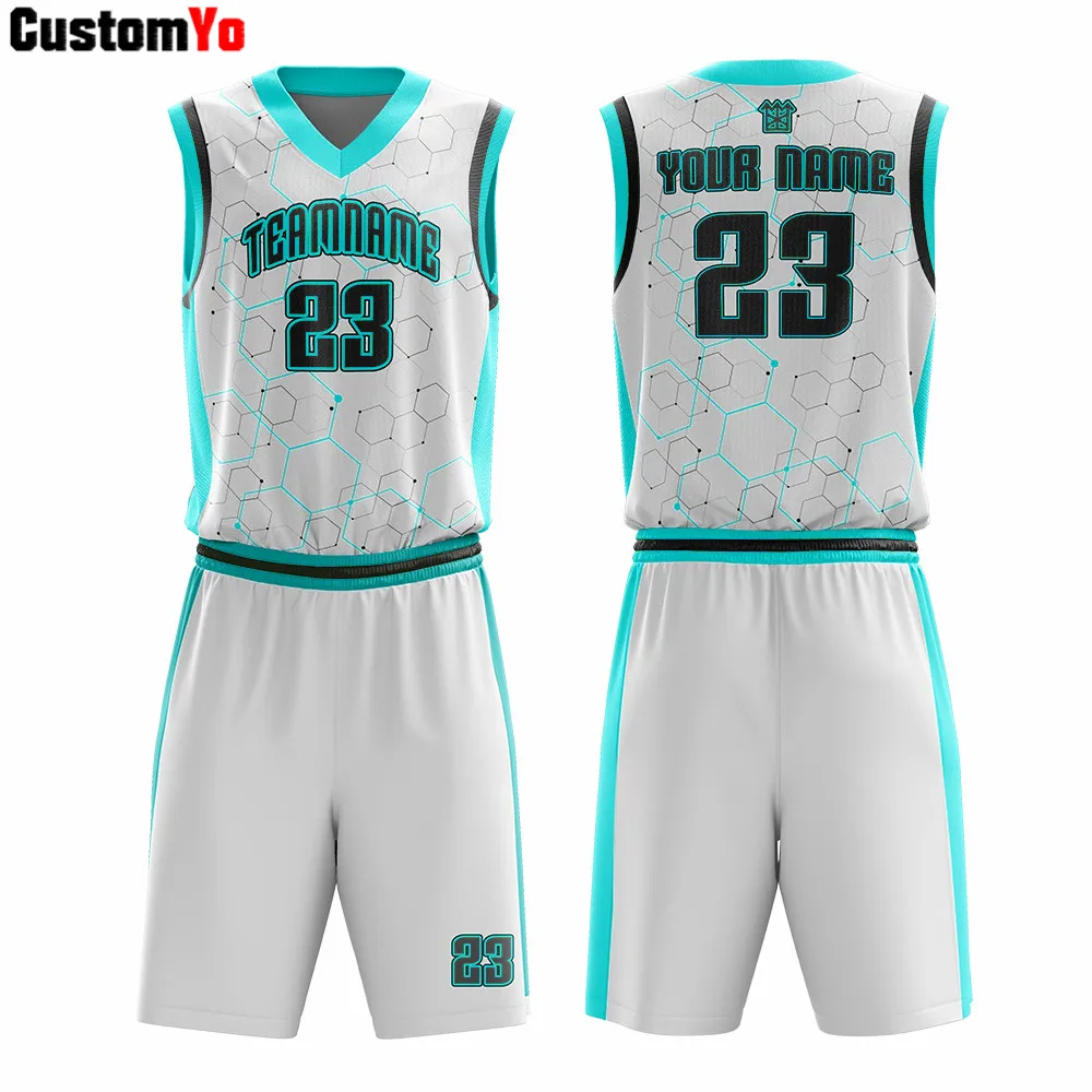 

Design Your Own Logo Cheap Heat Printing Club Basketball Wear Outfit