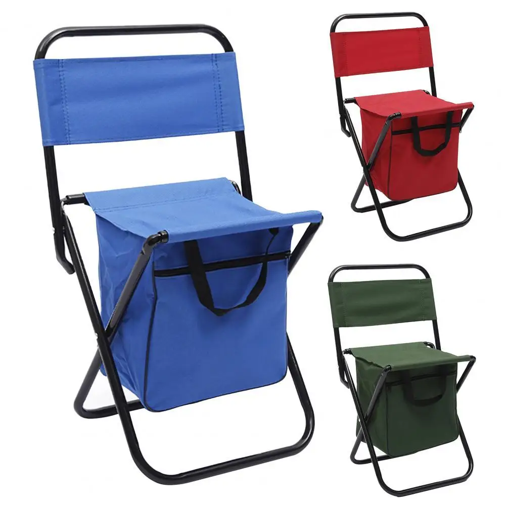 FoldingCampingChairStoolPortableBackpackPicnicBagHikingPouch