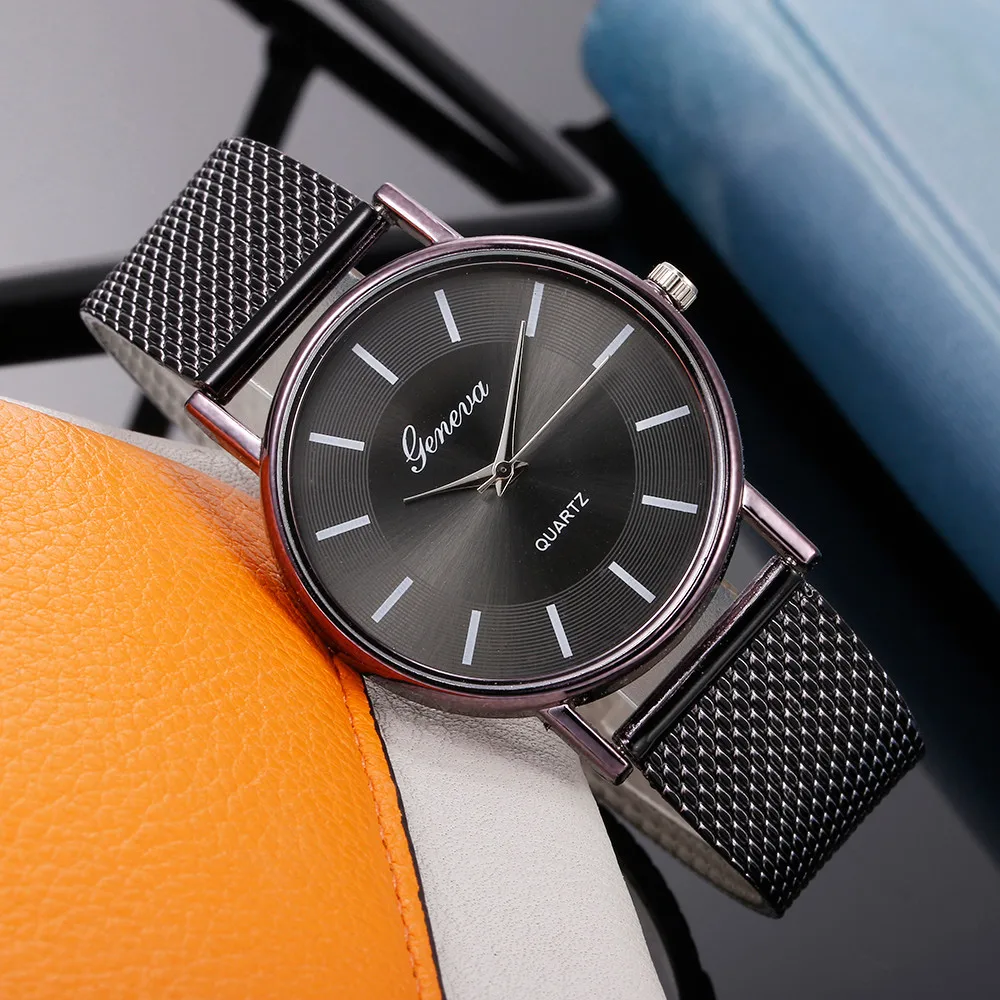 Кварцевые женские часы высокого класса с синим стеклом, водонепроницаемые часы geneva montre femme reloj mujer horloge dames zegarek
