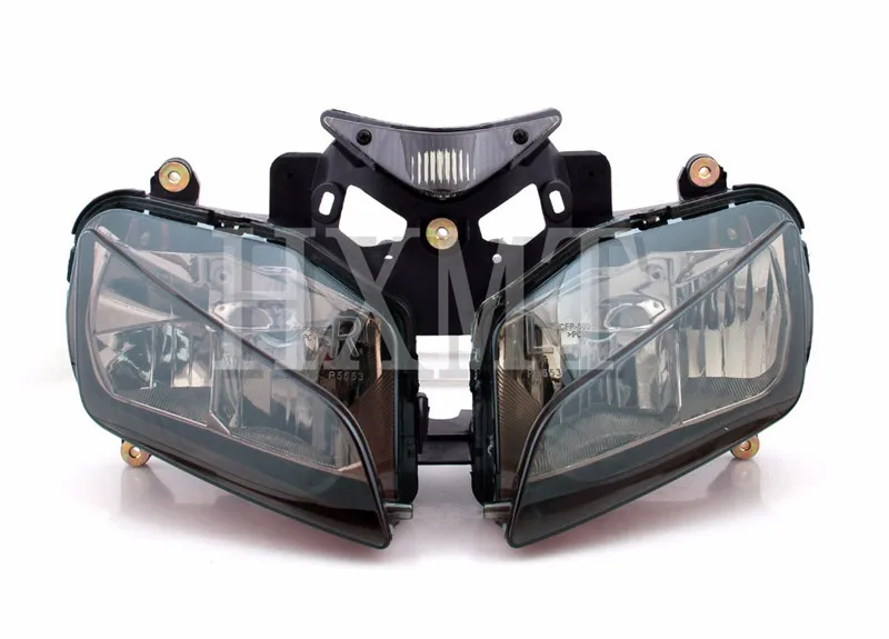 Для Honda CBR1000RR 2004 2005 2006 2007 CBR 1000RR передние фары для мотоцикла головной свет Лампа фара в сборке CBR 1000 RR - Цвет: Smoke
