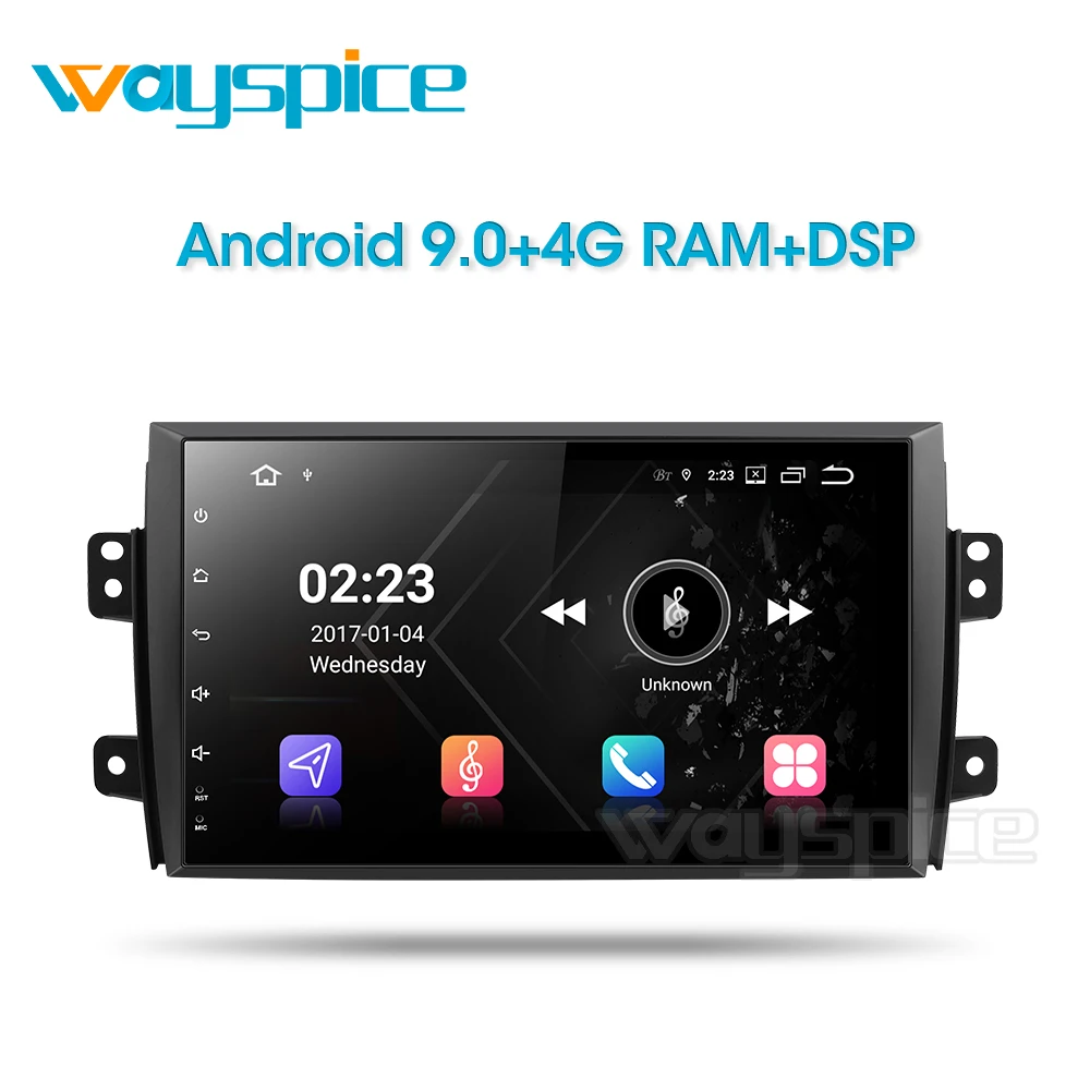 Автомобильный dvd gps для Suzuki SX4 3G wifi навигация автомобильное радио Видео Аудио