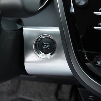 

For Toyota Camry XV70 2018 2019 Accessories stainless steel Car styling Key Push Button Start Stop Ignition Ring Cover Interior