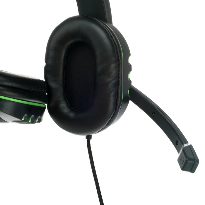 Headphones Ritmix RH 555M Gaming gaming oversized microphone 3 5 mm 1 8 m black 2819774