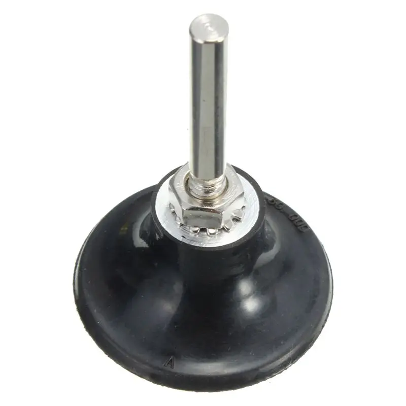 GTBL 50mm Backing Pad 6MM Shank Holder Sand Sanding Discs for 3M Roloc Discs