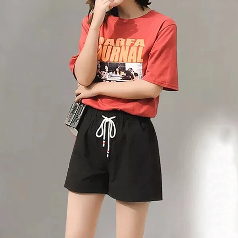 Summer Women's Shorts Korean Cotton 