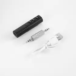 LESHP беспроводной Bluetooth 4,1 приемник 3,5 мм разъем Bluetooth Бесконтактное аудио музыкальный адаптер автомобильный кабель для входа внешнего