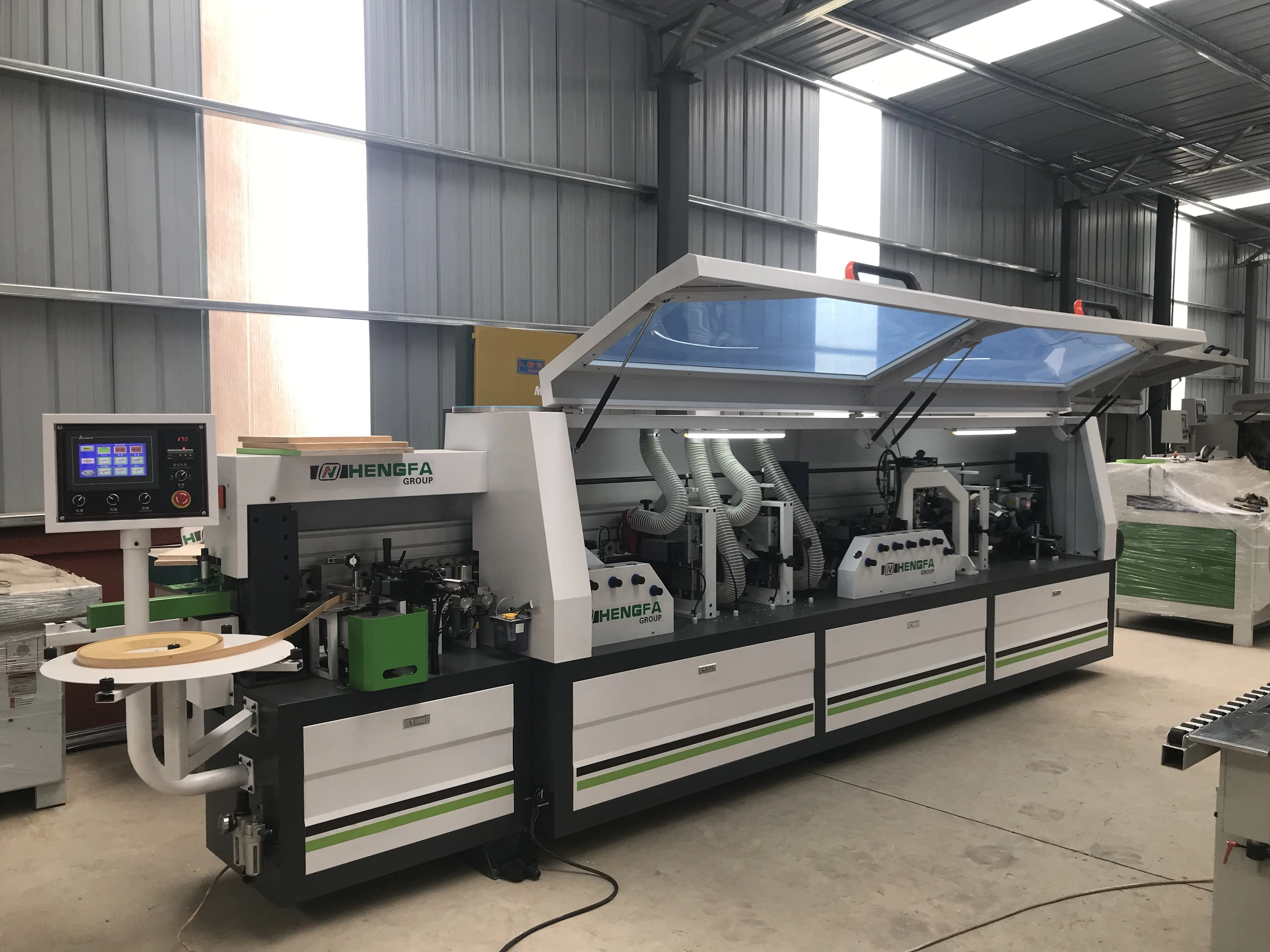 Automatic Plywood Edge Banding Trimming Scraping Machine Manufacturer straight wood used edge banding machine with CE | Инструменты