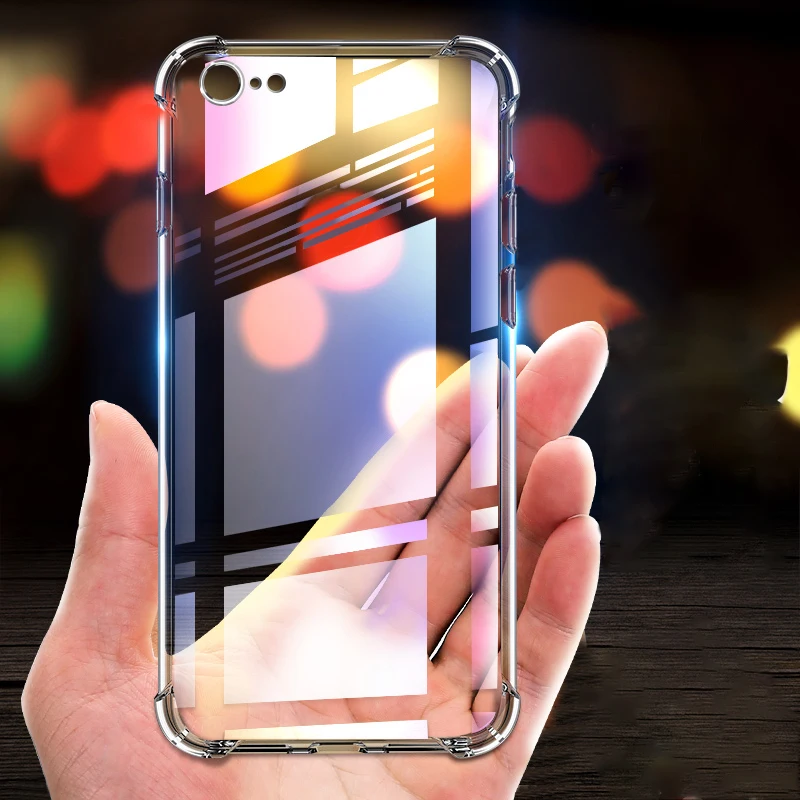 Чехол для IPhone SE 2020 прозрачный силиконовый чехол из ТПУ IPone 6 6s Plus 7 7Plus 8 XS Max XR 11 11Pro Pro