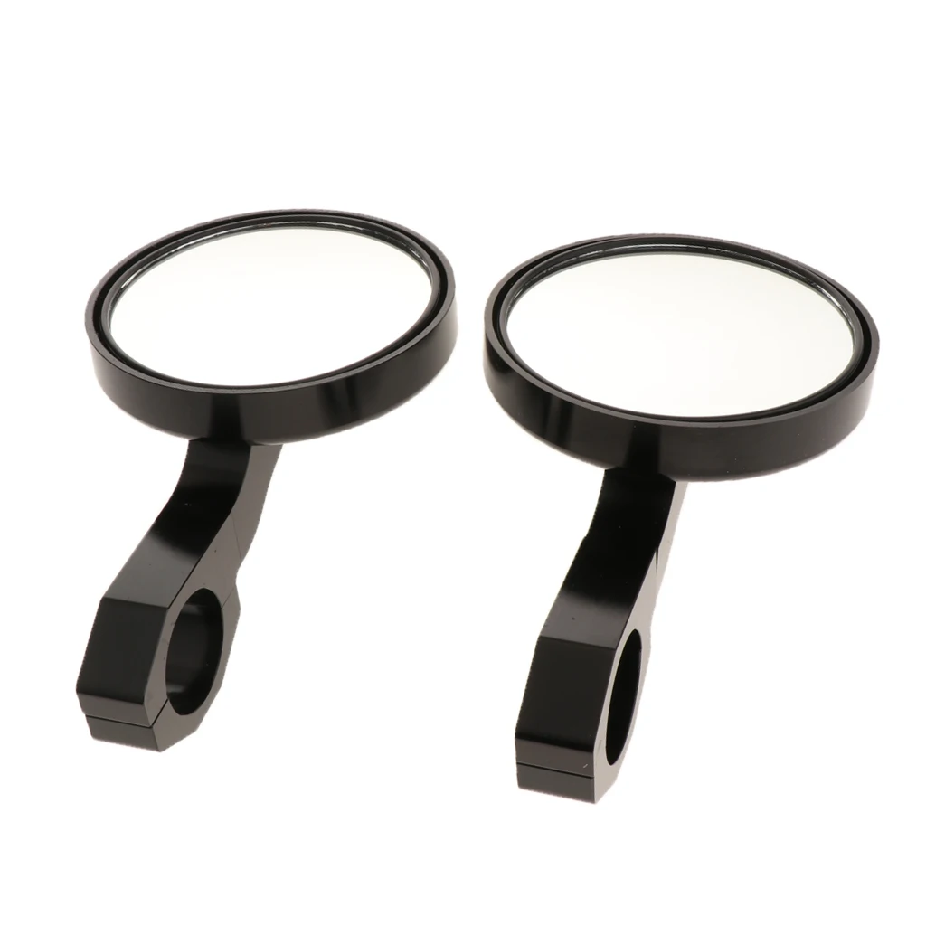 CNC HD Glass Rear View Rearview Side Mirrors Motorcycle For Polaris Ranger