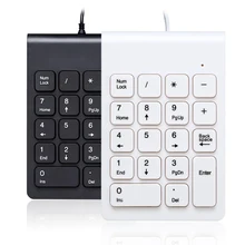 USB PS/2 Universal Ultrathin Numeric Keypad Numpad Number Mini Pad Keyboard Plug and play, no need to install drivers