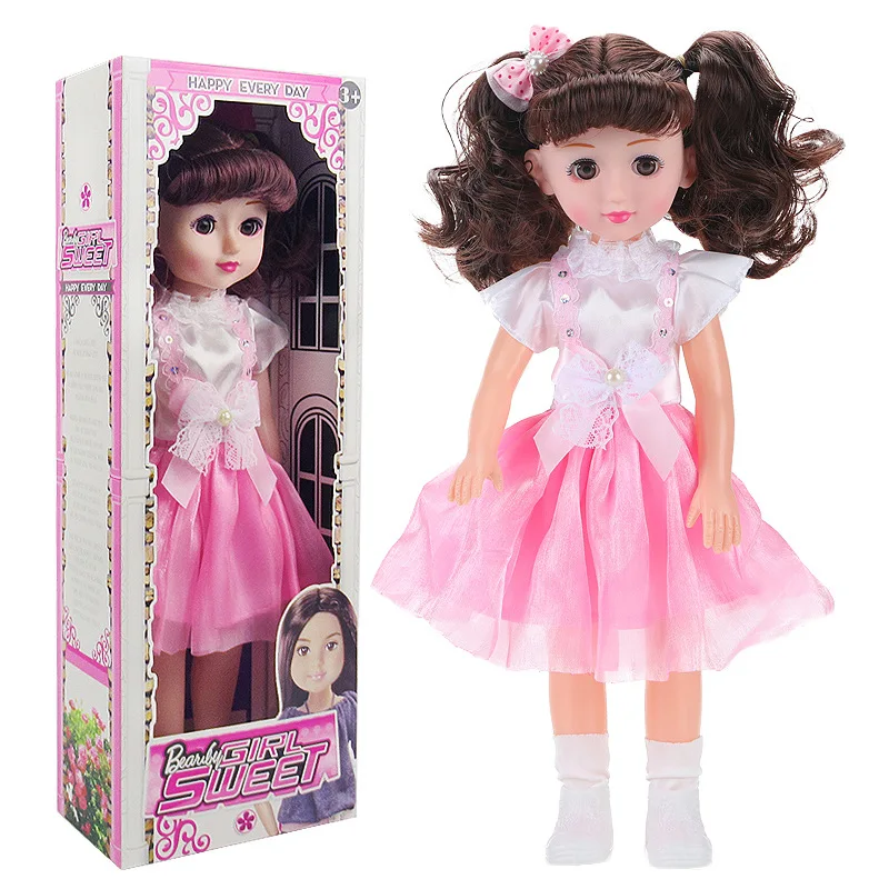 

43cm Blinking and speak girl doll toy realistic sleeping baby talking newborn doll model bebes Reborn Baby Dolls girl gift toy
