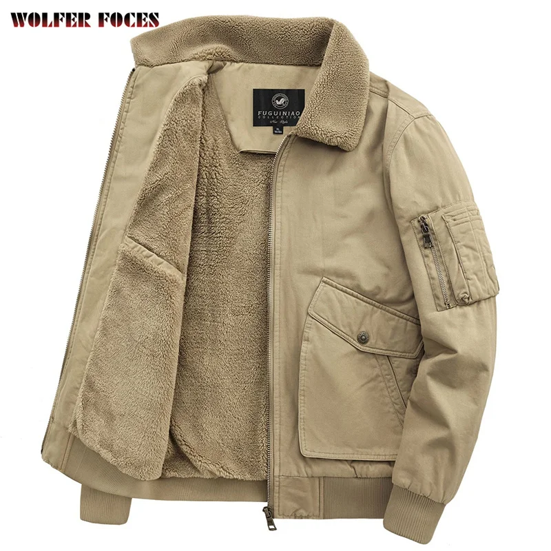 Men's Military Windbreaker Camping Man Coat Winter New Bigsize Tactical Clothing Heating Casual Windbreak Luxury Cardigan Coats