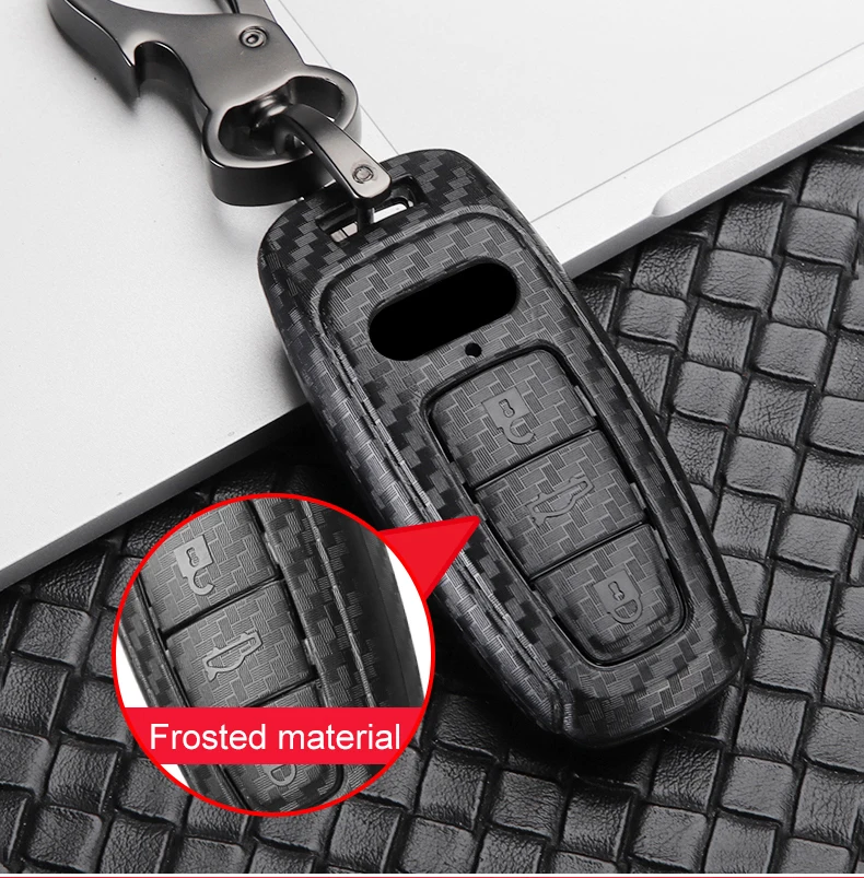 Cover chiave telecomando per Audi A6 A6L A7 A8 Q8 e-tron C8 D5 2018 2019 2020 - Hf8830744918e49ad8f2b1c4bdf4061abk