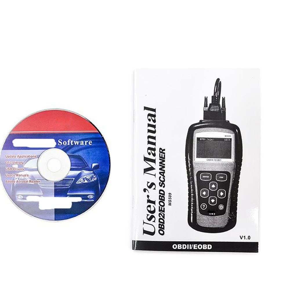 A utel MaxiScan MS509 OBDII OBD2 код ридер автомобильный диагностический инструмент для нас и