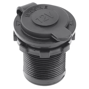 

1PC 12V waterproof cigarette lighter socket car marine power socket auto parts Receptacle Car Accessories Dropship