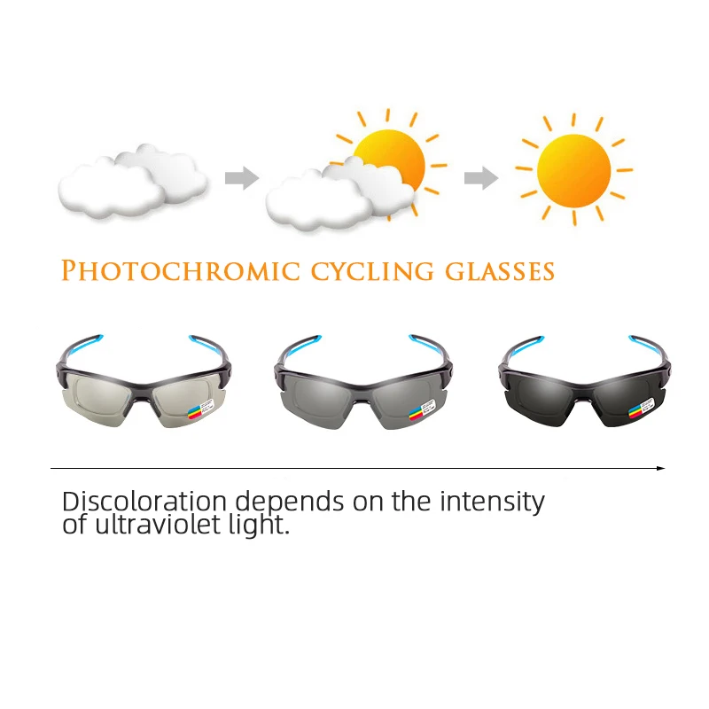 COPOZZ спортивные фотохромные поляризационные стекла es Велоспорт велосипед очки стекло MTB Открытый велосипед езда Рыбалка Велоспорт Солнцезащитные очки es
