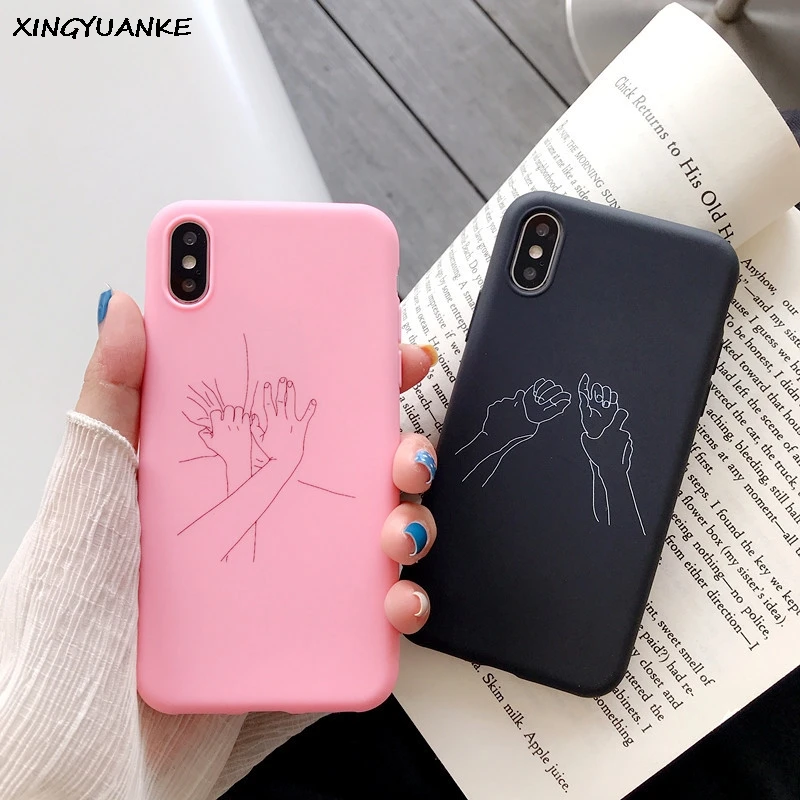 

Silicone Case For Xiaomi Mi 5 5S 5X 6 6X 8 Lite 9 SE 9T 10 Pro A1 A2 A3 Lite Play Note 10 Case Couples Ultra Thin Cover Capa