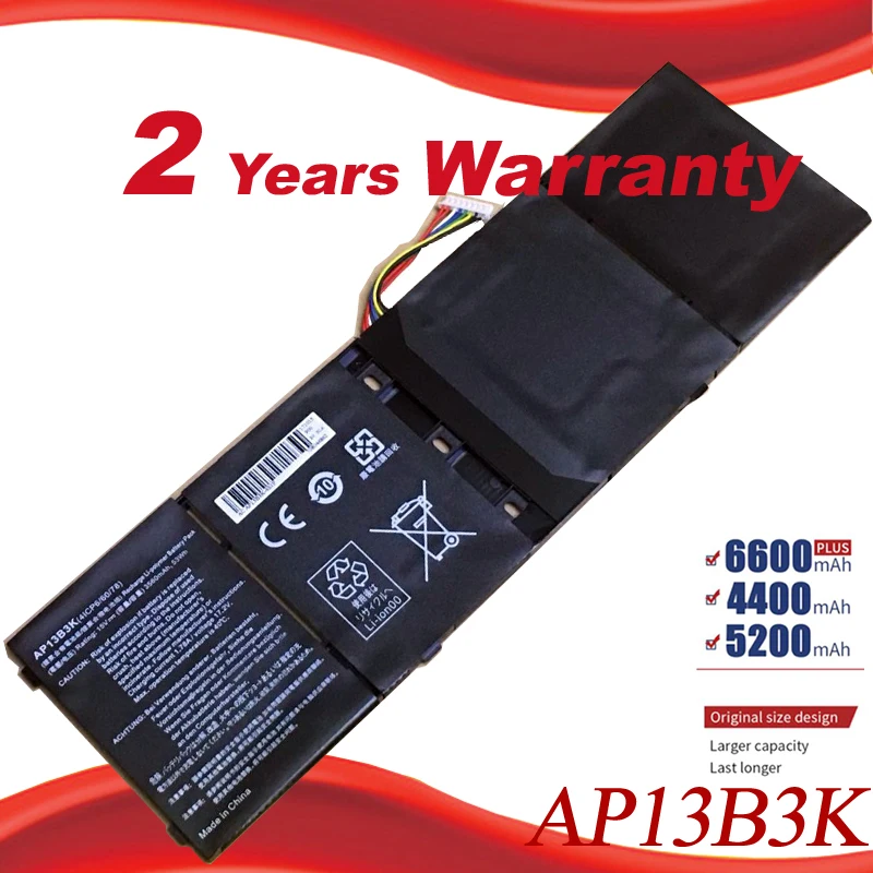 Аккумулятор HSW AP13B3K для ноутбука Acer Aspire V5 R7 V5-572G V5-573G V5-472G V5-473G V5-552G M5-583P V5-572P R7-571 AP |