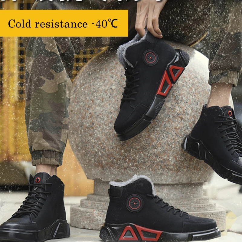 Men's Camouflage Boots Indestructible Steel Toe Safety Work Shoes Slip  Resistant Nail Penetration Prevention Male Footwear Shoes - AliExpress