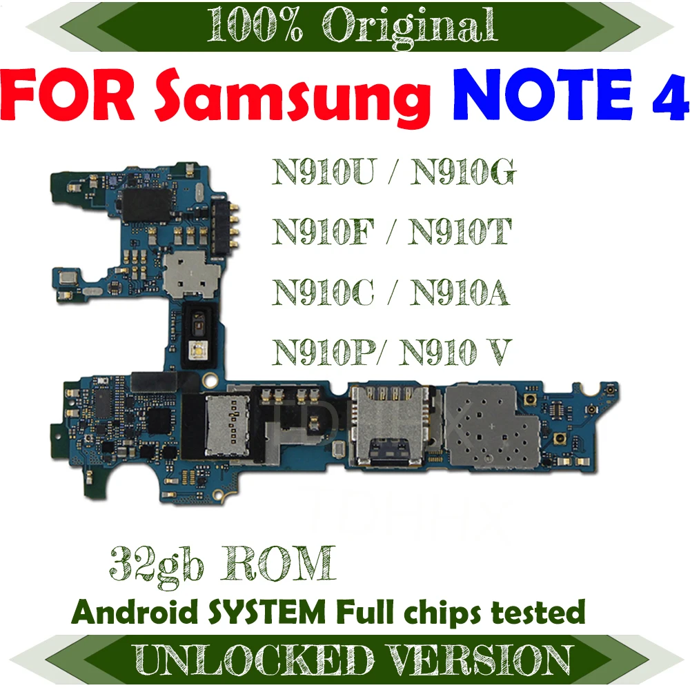 Европейская версия для Samsung Galaxy Note 4 32 ГБ оригинальная разблокированная