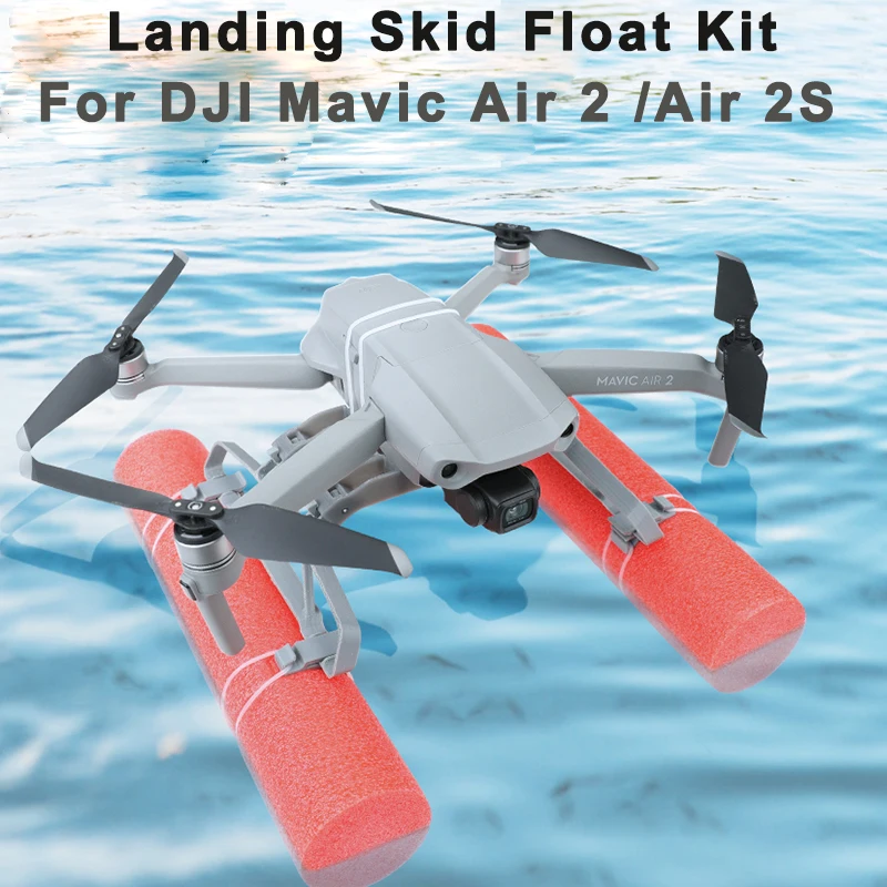 

For DJI Mavic Air 2/2S Landing Gear Skid Float Kit Buoyancy Foam Protection Leg Floating On Water Landing Drone Accessories