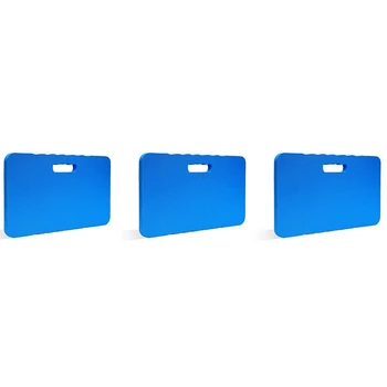 

3-Pack Garden Kneeling Pad - for Gardening, Baby Bath, Yoga, Pilates, Exercise, 18X11X1Inch, Blue