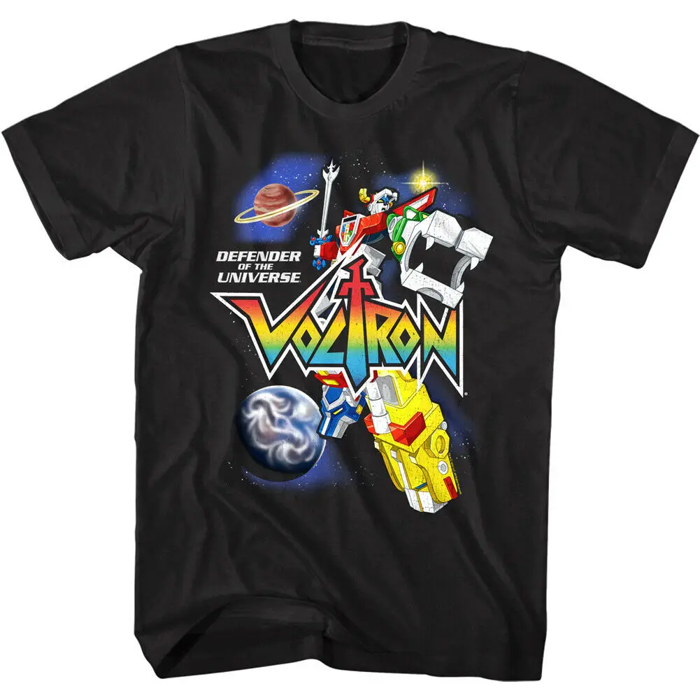 Мужская футболка Voltron Robot in Space Defender of the Universe Lion Force Golion | одежда