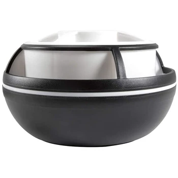 

Rotating Pen Holder Spinning Desktop Organizer with Interlayer and Rotating Design for Office Stationery Finishing