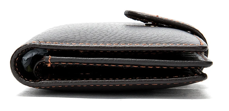 MAHEU, простой дизайн, Мужской Длинный кошелек, натуральная кожа, классический дизайн, Длинный кошелек, двойной, 10 шт, слот для карт, наличные, деловой кошелек для мужчин