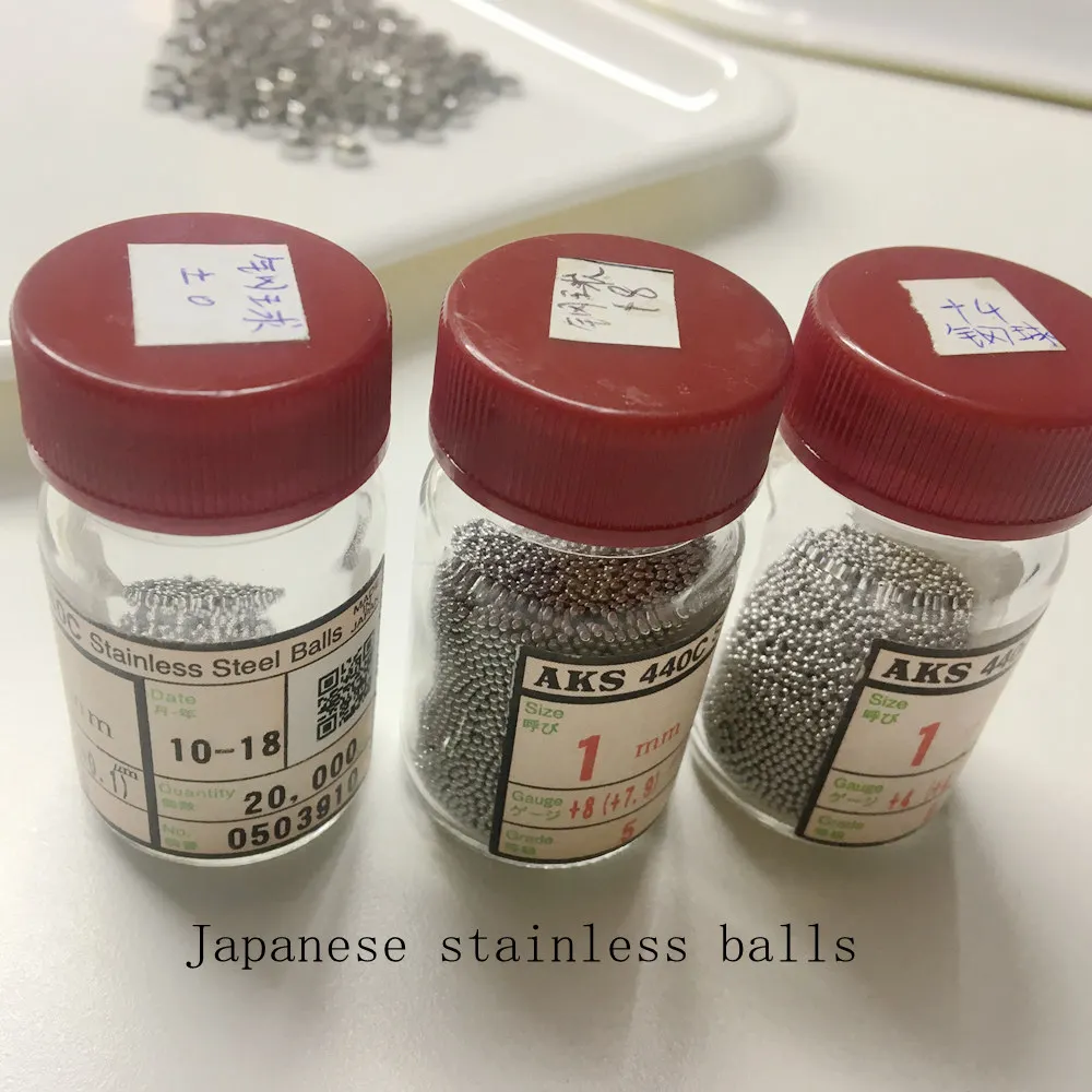 Stepped Handpiece, bolas japonesas, SR144TLKZW, 3.175x6.35x5.98x2.78mm, 20Pcs