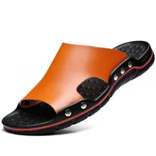 Новинка; мужские сандалии; сочетающихся цветов; удобная дышащая легкая Повседневная износостойкая противоскользящая конструкция Модная мужская обувь