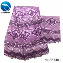 LIULANZHI Базен кружева ткани высокого качества африканский Базен riche вышивка ткань для платья 5+ 2 ярдов хлопок getzner парча ML2B34