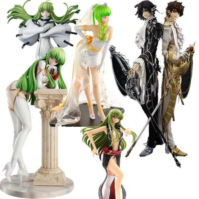 G.E.M. Код GEASS C.C. Экшн-фигурка из ПВХ для сексуальных девушек Игрушка Аниме Lelouch