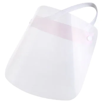 

5Pcs Full Face Transparent Double-Sided Anti-Fog Anti-Impact Isolation Mask Anti-Spatter