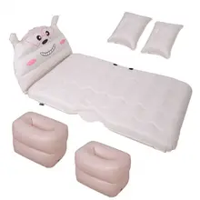 Новая Автомобильная надувная кровать, задняя дорожная кровать, спальный артефакт