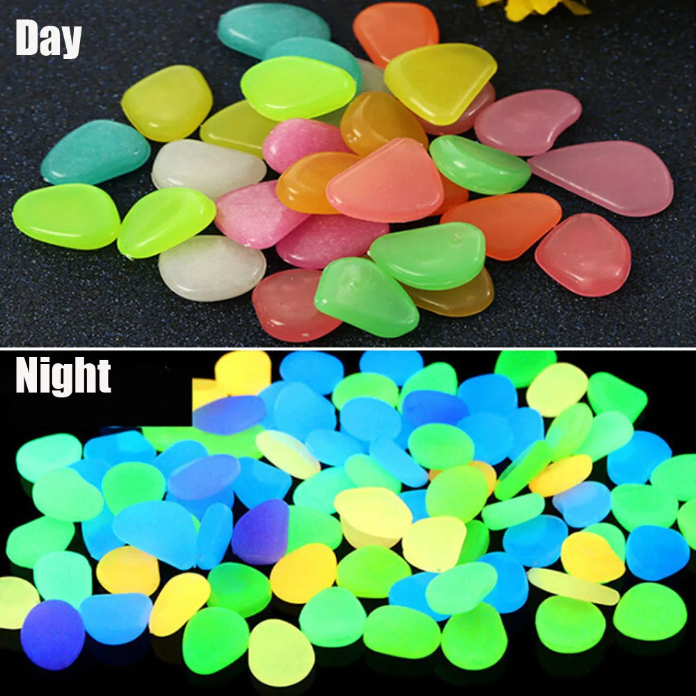 50Pcs-Garden-Pebbles-Glow-Stones-Rocks-for-Walkways-Garden-Path-Patio-Lawn-Garden-Yard-Decor-Luminous(4)