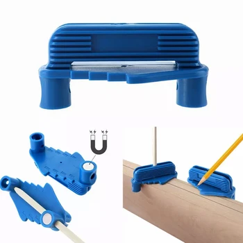 

Center Offset Marking Tool Fits Wooden Woodworking Gauge Scriber Hand Tools Convenient For Storage
