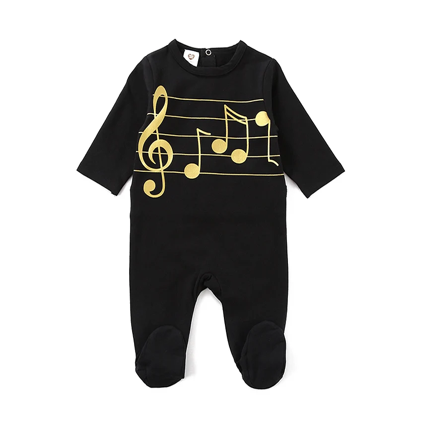 

Baby bodysuit pyjamas kids clothes long sleeves footed children jersey clothing cotton overalls unisex clothes infant pajamas