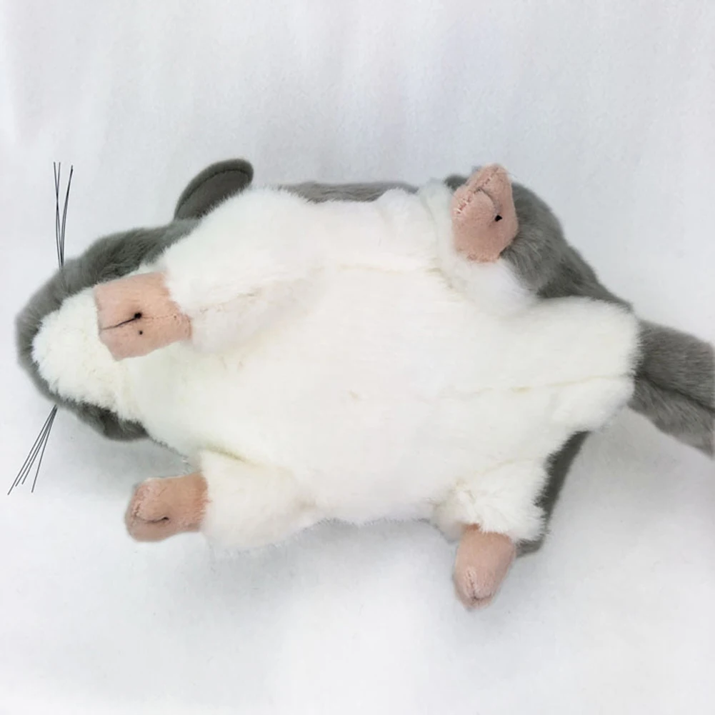 Realistic Chinchilla Mouse Animal Plush Stuffed Doll Kids Toy Home Desktop Decor Stuffed Plush Animals Gift 1 Realistic Chinchilla Mouse Animal Plush Stuffed Doll Kids Toy Home Desktop Decor Stuffed Plush Animals Gift 5