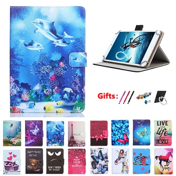 

Universal case For ASUS MeMO Pad HD 7 ME173X/Nexus 7 /ME572CL 7" Tablet PU Leather cover case + free 3