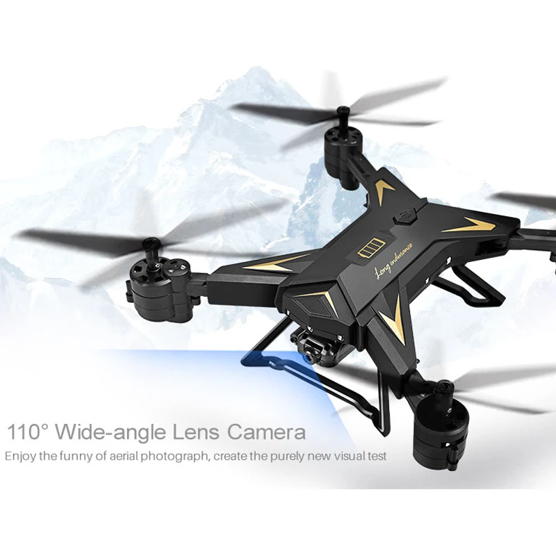 Профессиональная 4K HD камера RC Дрон Квадрокоптер wifi FPV 20 мин Время полета Hlicopter с режимом удержания высоты головы детские игрушки
