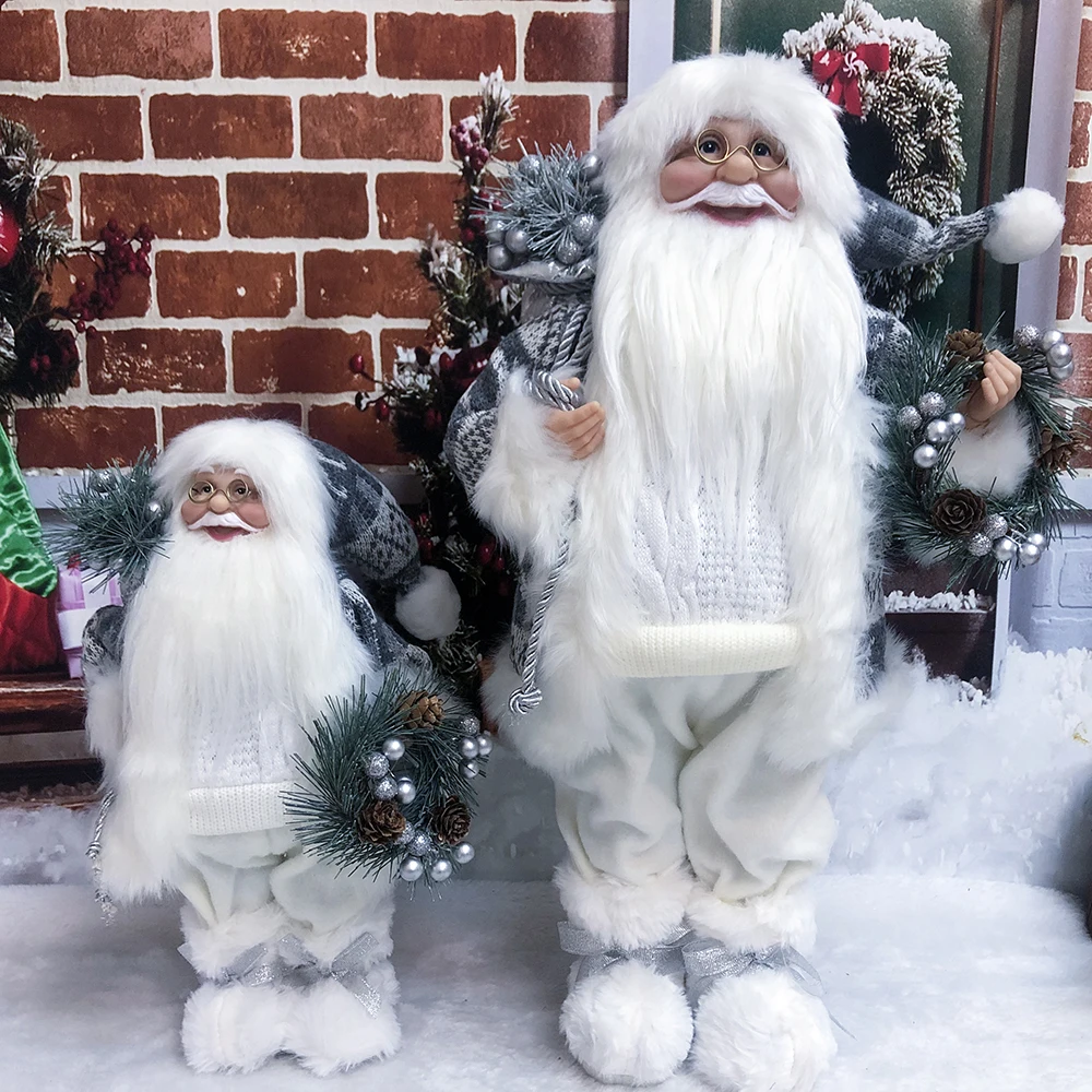 Santa Beard Ornaments Handmade Tomte Plush Doll Christmas Decoration Santa Claus Dolls Stuffed Toys Home Decor Ornaments Santa Beard Ornaments Handmade Tomte Plush Doll Christmas Decoration Santa Claus Dolls Stuffed Toys Home Decor Ornaments