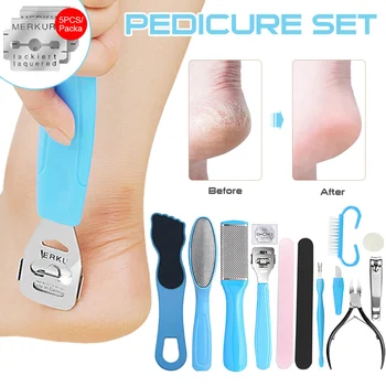 

13Pcs Pedicure Tool Foot Care File Professional Callus Cuticle Dead Skin Remover Nail Polish File Nail Care Set Feet Heels