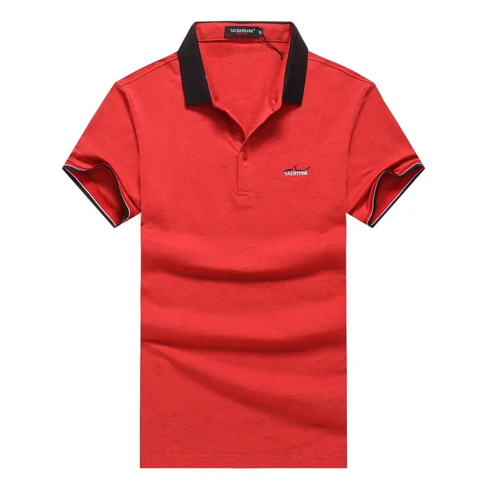 

Famous tace shark man shirt camisa shirt masculina top quality pure color slim fit cotton t shirt man comfortable cool shark920