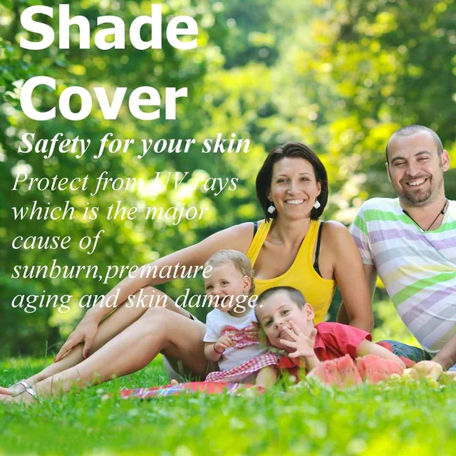 3/4X5M 5X6M 6X8M Uv Védelem 70% Vízálló Oxford Ruhával Kültéri Napvédő Árnyékolók Net Előtetőkert Titkosítva - Image 2