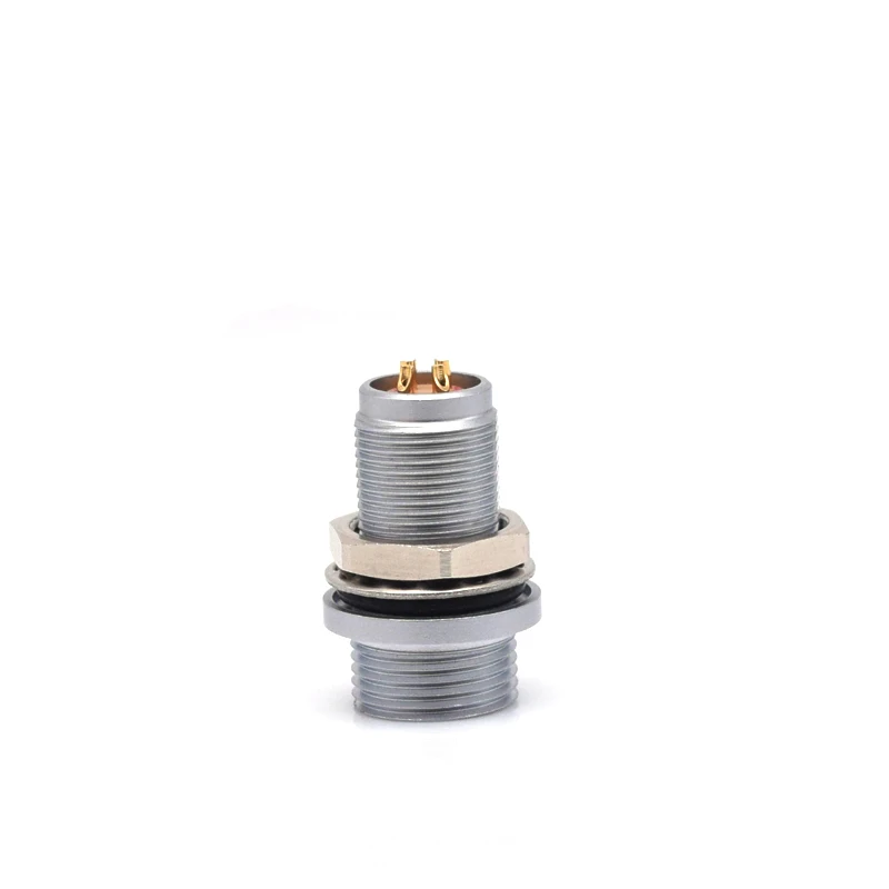 SOCKET Half moon Plug 0S M9 1 2 3 4 HPin IP 68 подводный резьбовой провод металлический разъем - Цвет: SOCKET