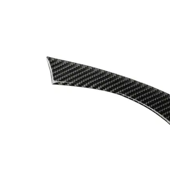 

Car Interior Water Cup Holder Panel Trim Cover For Infiniti Q50 2014-19 Carbon Fiber Black Car Decorative Stickers