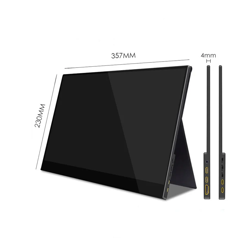4K портативный монитор 3840x2160 ультратонкий IPS ЖК дисплей с HDMI Type C для компьютера