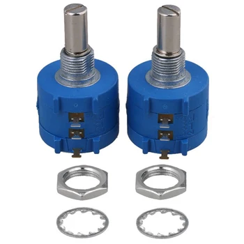 

SHGO HOT-10Pcs 3590S-2-103L 3590S 10K Ohm Precision Multiturn Potentiometer 10 Ring Adjustable Resistor